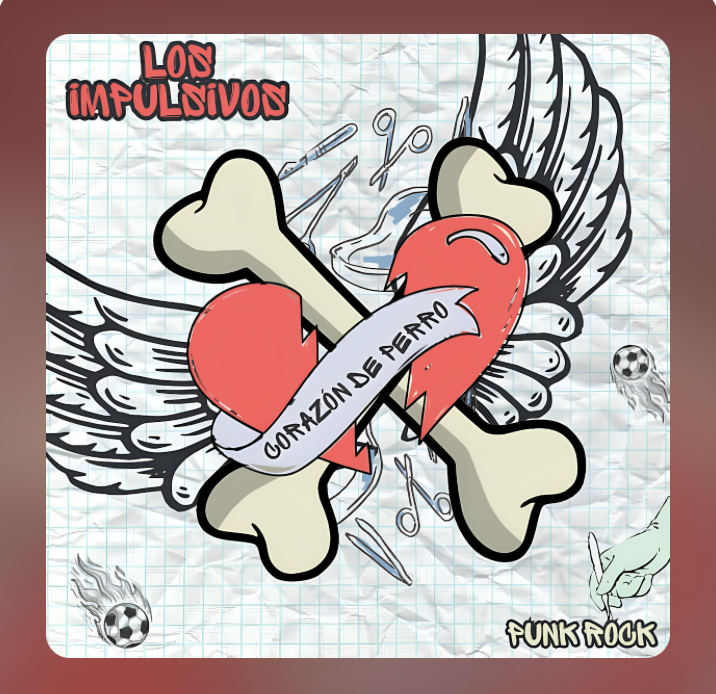Portada de Corazón de Perro de Los Impulsivos
